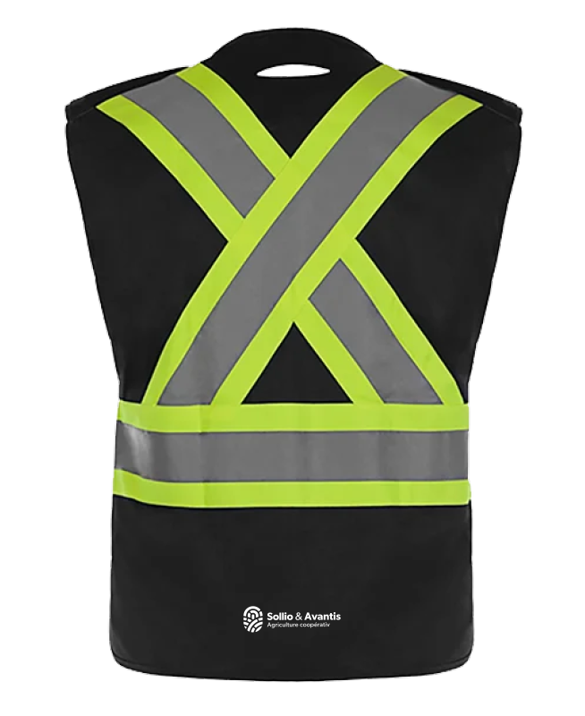 Partenariat agricole CBNM S.E.C. - L01170 Veste de sécurité - BR. 12718 (MG)